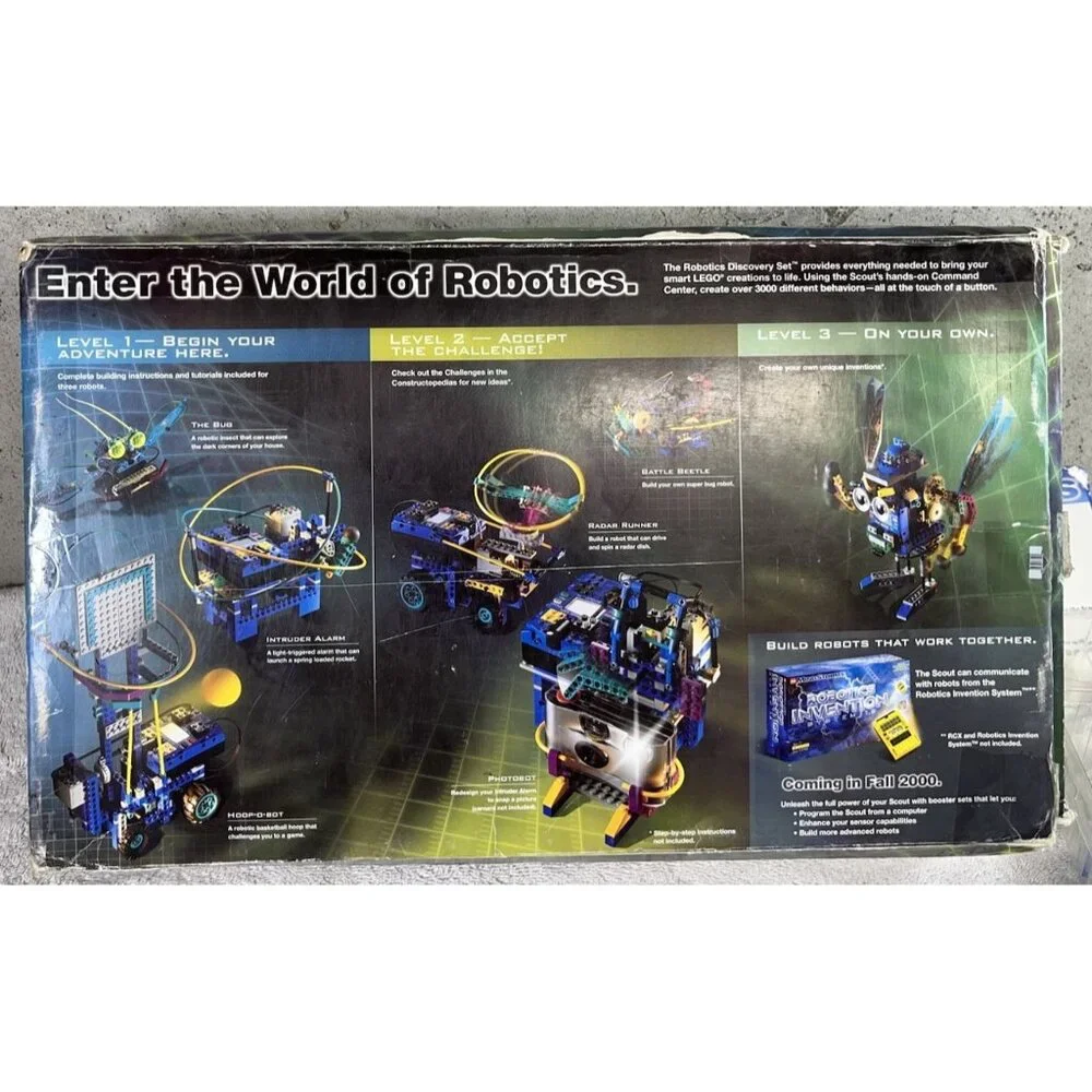 Lego 9735 Mindstorms  Robotics Discovery Set INCOMPLETE For Parts And Manuals
